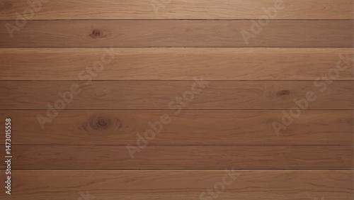 Horizontal Wood Plank Texture, Seamless Natural Wooden Surface Background