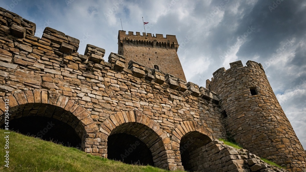Obraz premium old castle ruins