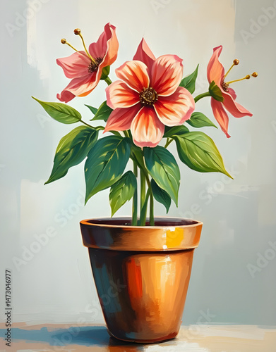 flower in a pot