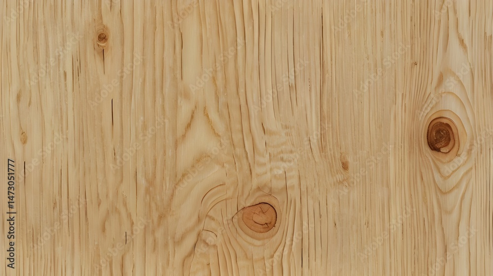 Obraz premium Detailed Wood Grain Texture Close Up with Knots and Natural Patterns