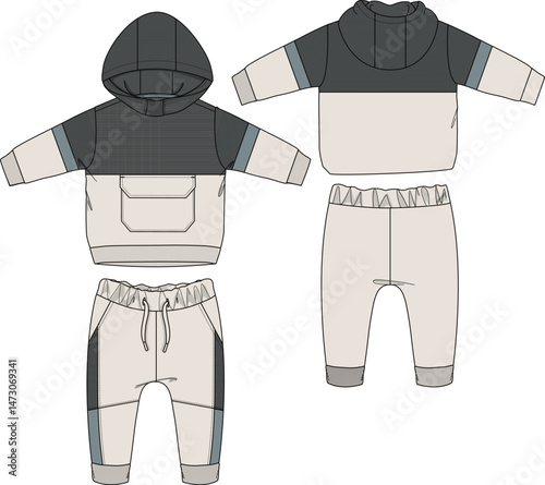 Drawing garments design art and illustration