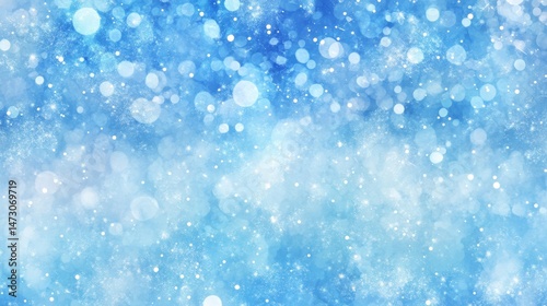 Winter Wonderland Background blue background