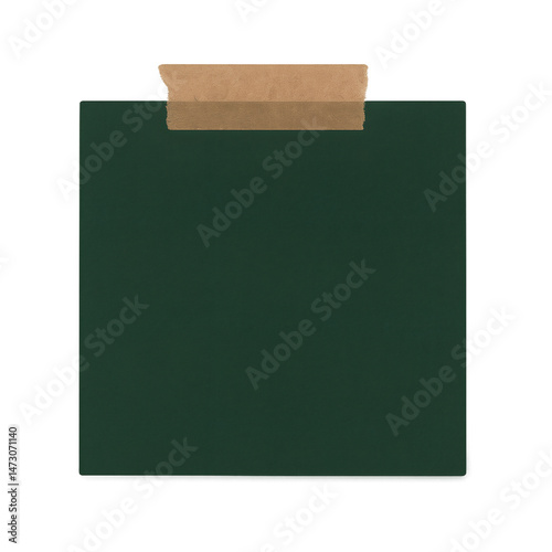 Forest Green Sticky Note