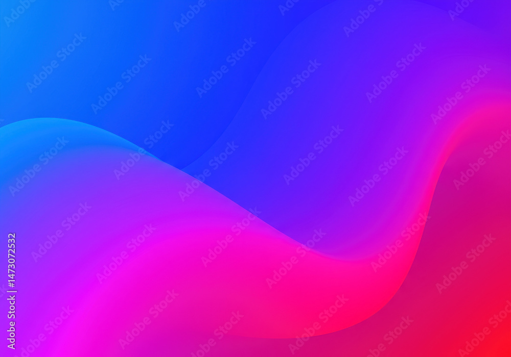 Fototapeta premium Wavy pattern of colorful background.