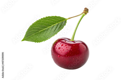 Wallpaper Mural cherry on white background Torontodigital.ca