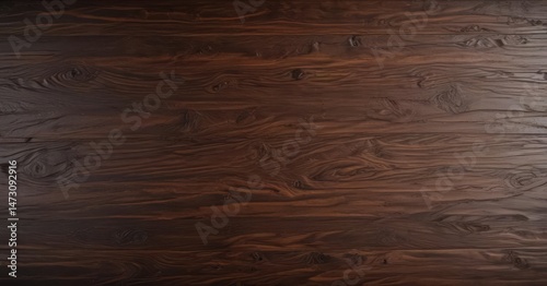 Dark wood grain texture, rich brown tones, natural knots,  wood background,  pattern