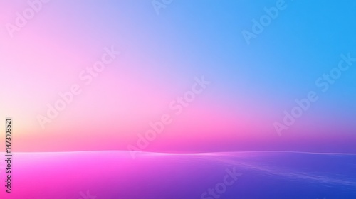 Abstract sunset sky gradient