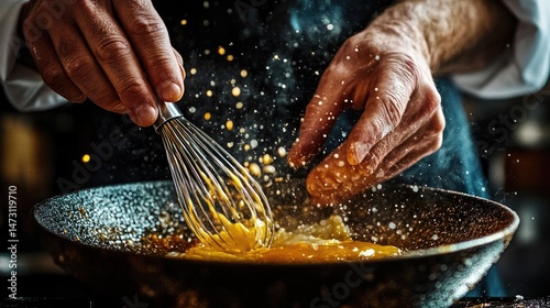 view of food on the table