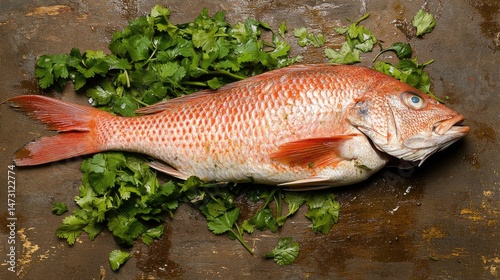 view of food on the table