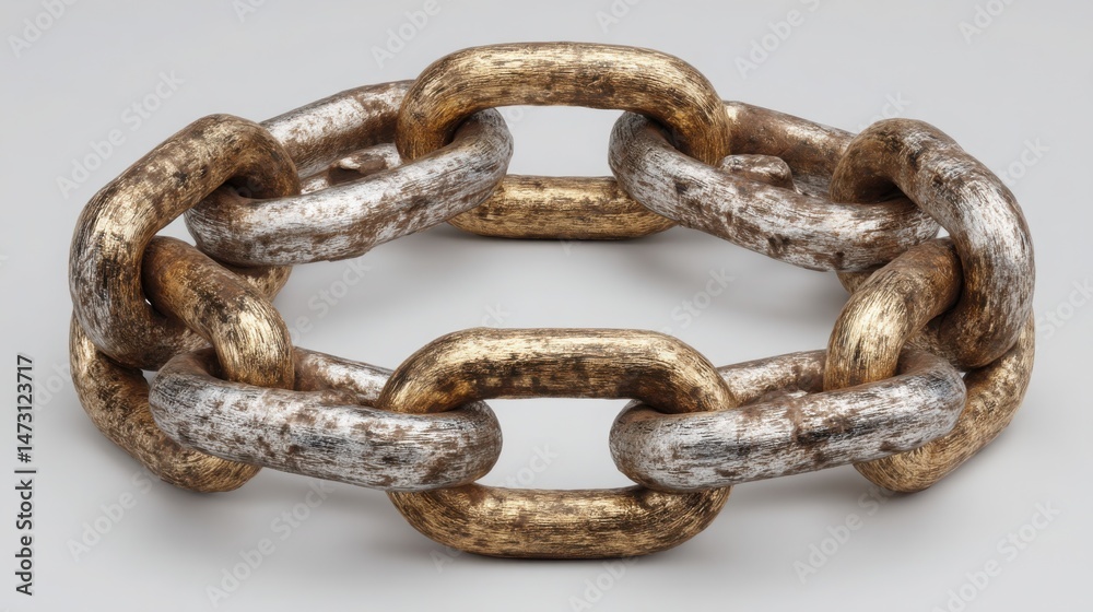 Fototapeta premium Profit resonance chain icon concept exploring fibonacci-based income strategies for optimized financial performance