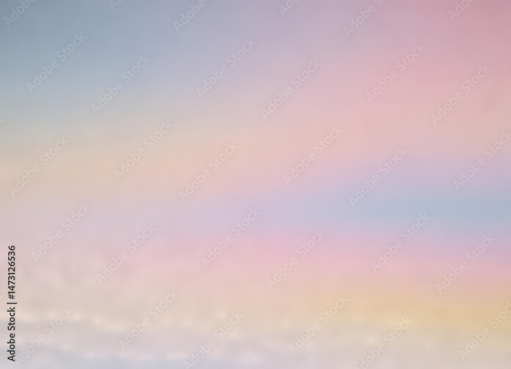 Obraz premium Pastel pink, blue, yellow ombre Soft, hazy, dreamy texture , paint, tone
