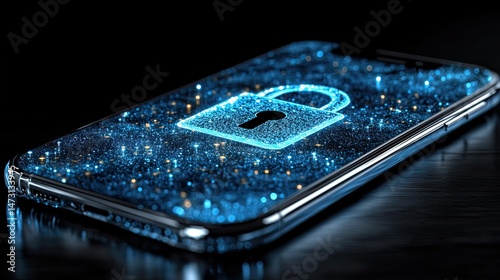 Mobile Phone Security with Digital Lock.