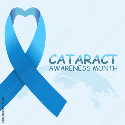 vector graphic of Cataract Awareness Month ideal for Cataract Awareness Month celebration