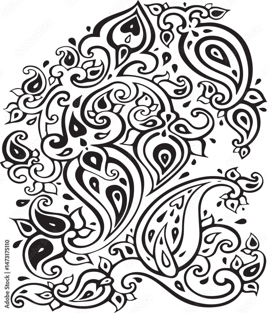 Beautiful flower art and mandala vector design Beautiful flower art and mandala vector design