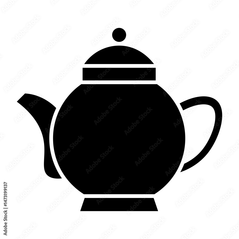 Obraz premium teapot icon