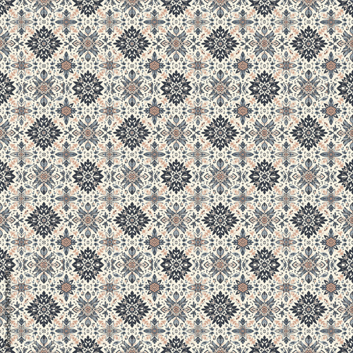 seamless pattern with geometric patterns