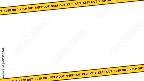 立ち入り禁止フレーム