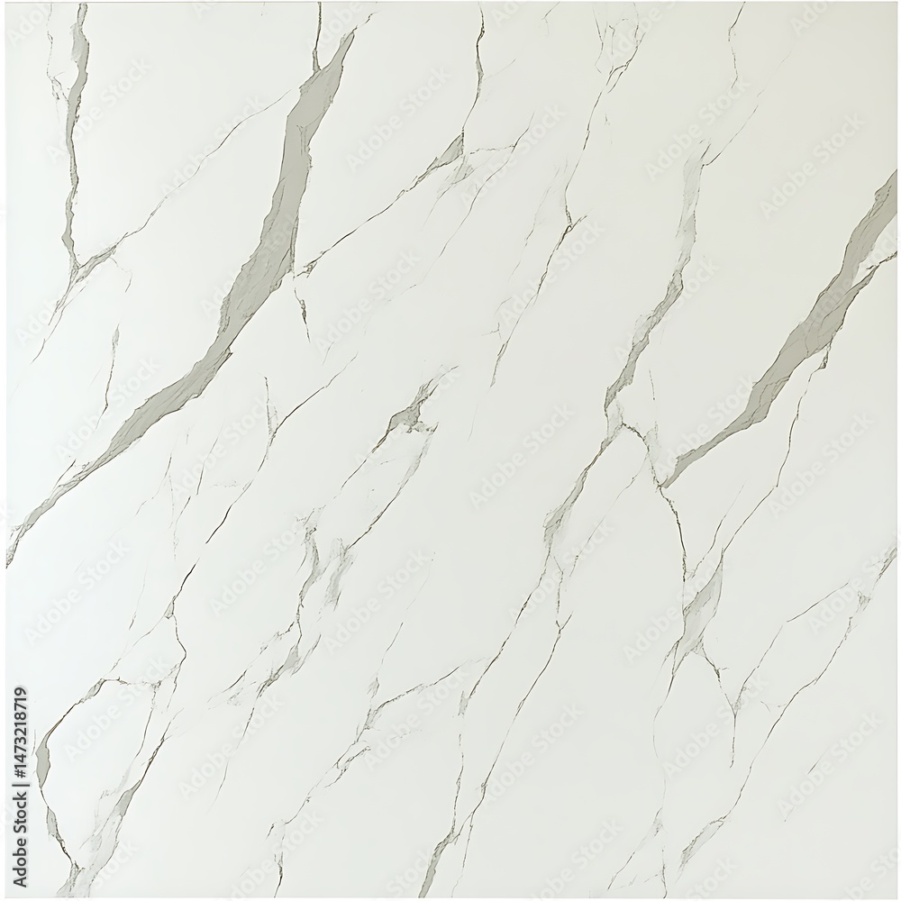 Fototapeta premium White marble-look tile