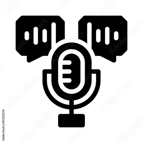 dialogue box glyph icon