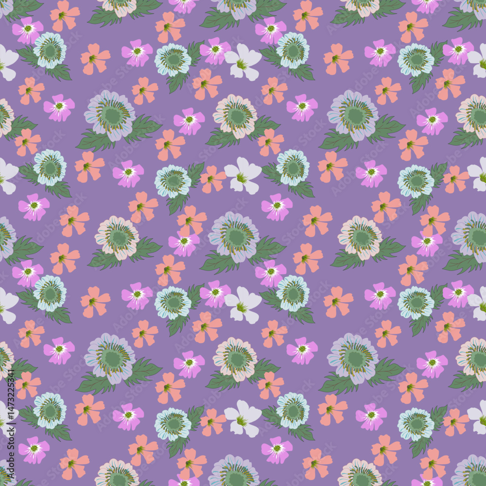 seamless floral pattern seamless floral pattern