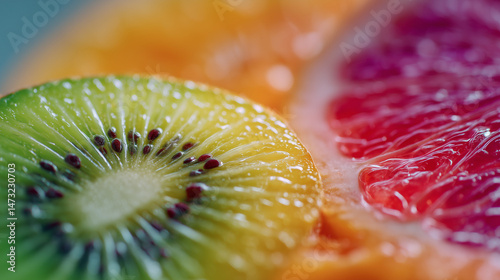 fruit, kiwi, orange, food, healthy, fresh, green, citrus, fruits, lemon, diet, isolated, slice, sweet, red, white, tropical, strawberry, juicy, dessert, vitamin, grapefruit, ripe, freshness, eating,fr