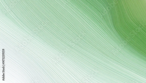 Wavy light to darker green hues blend diagonally, creating soft movement and depth