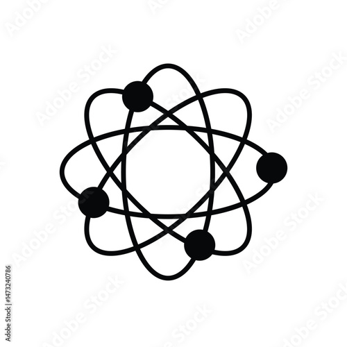 Atomic Energy Vector icon