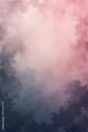Abstract Pink Dark Blue Atmospheric Texture
