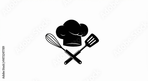 Cooking Tools Silhouette logo