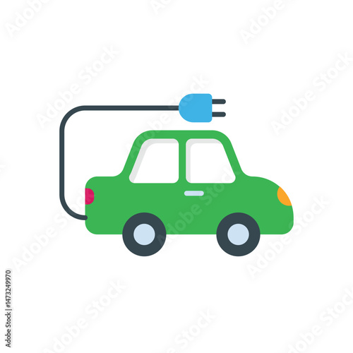 Electrical Transport Vector icon