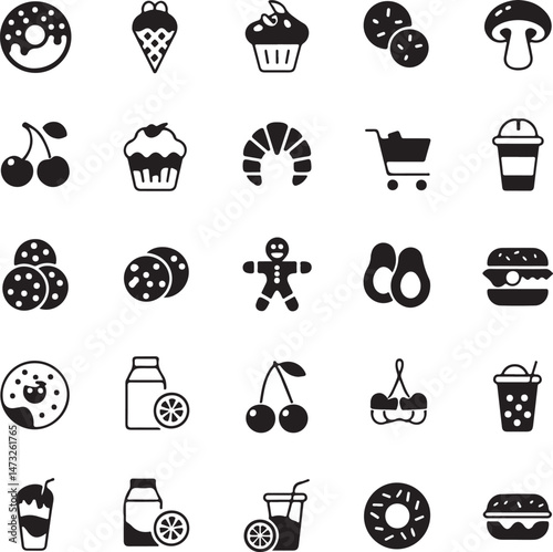 Essential Kitchen Tools Silhouette Set

Modern Chef Cooking in Kitchen Vector

Minimalist Kitchen Utensils Illustration

Silhouette of Home Kitchen Interior

Baking and Cooking Utensil Design