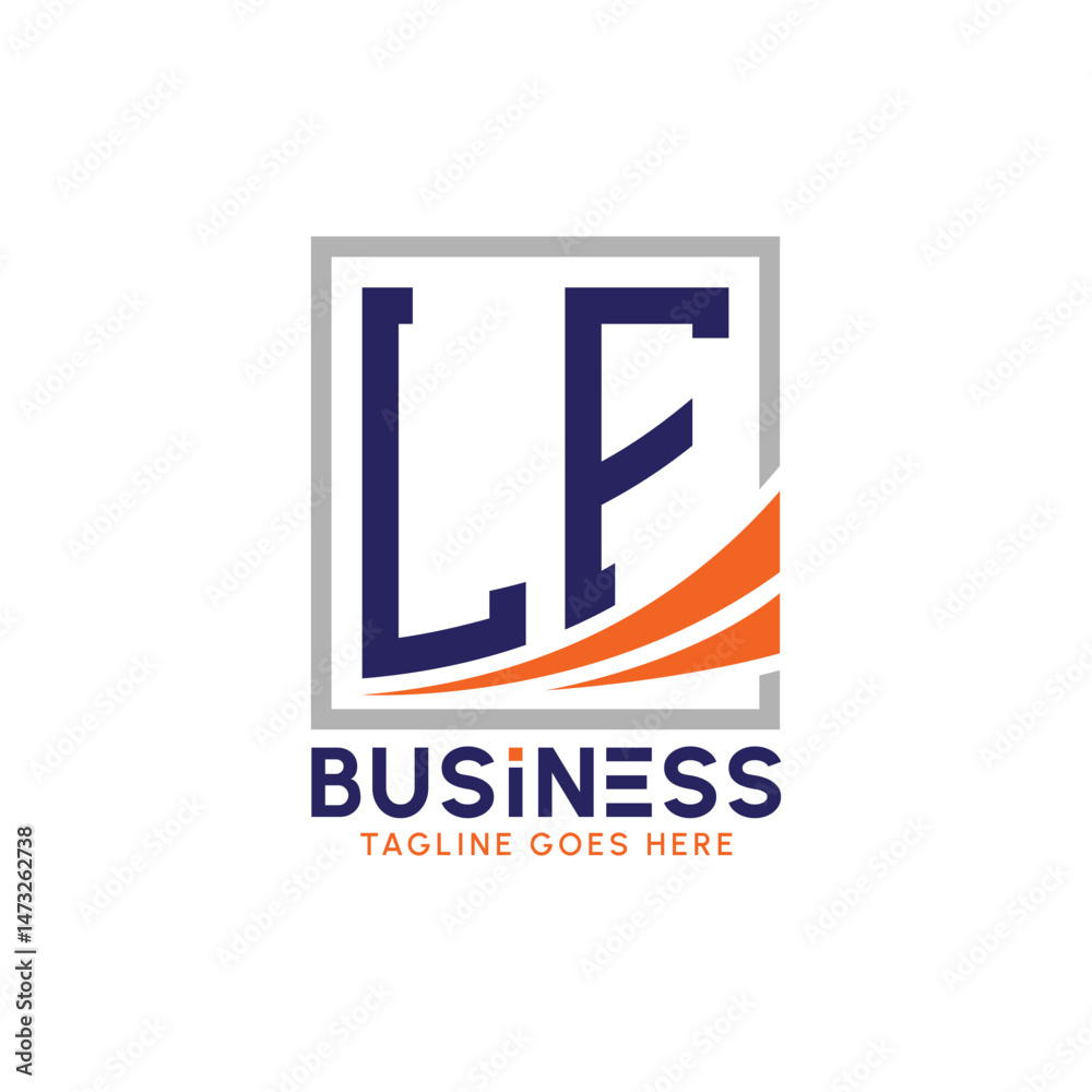 Letter LF Business Logo. Modern LF Logo for Corporate Branding. LF Growth Success Logo Letter LF Business Logo. Modern LF Logo for Corporate Branding. LF Growth Success Logo
