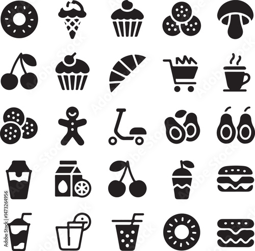 Essential Kitchen Tools Silhouette Set

Modern Chef Cooking in Kitchen Vector

Minimalist Kitchen Utensils Illustration

Silhouette of Home Kitchen Interior

Baking and Cooking Utensil Design