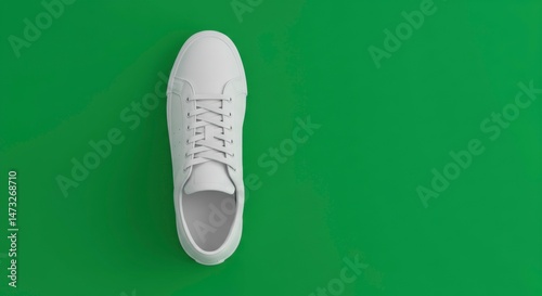 Minimalist white sneaker suitable for fashion, sports, and casual wear in promotional and lifestyle content.