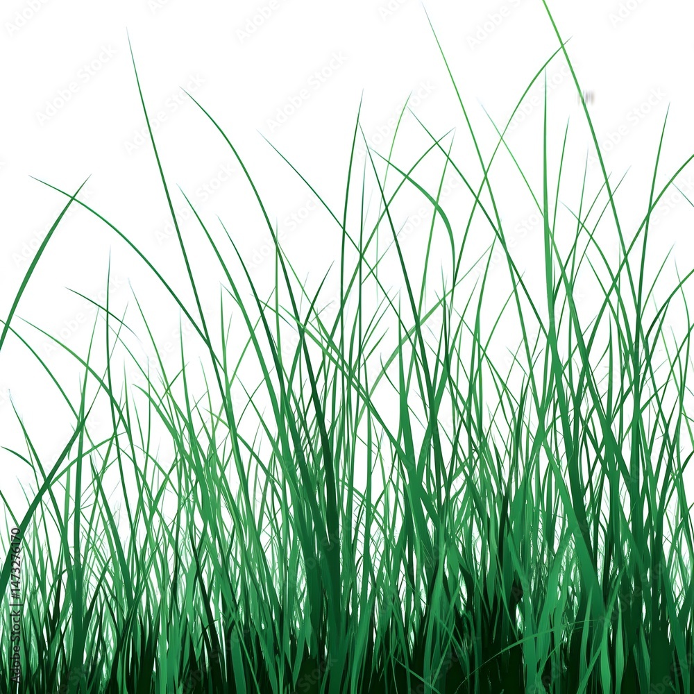 Fototapeta premium grass vector illustration