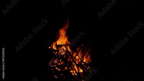 fire in the night