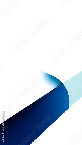 Abstract Blue Wave Background: Modern and Professional Presentation Slide Design Template