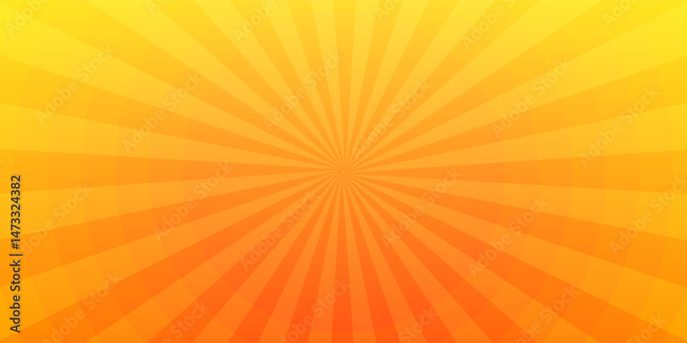 Obraz premium Abstract orange background with circles. vector background eps10