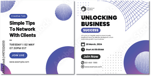 Unlock Business Success: Networking Tips and Insightful Webinar Promotion