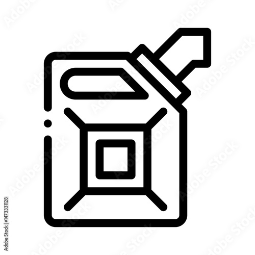 fuel tank line icon