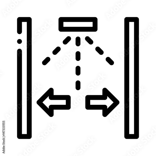 nozzle line icon