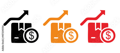 Inflation icon. Simple element from Crisis collection