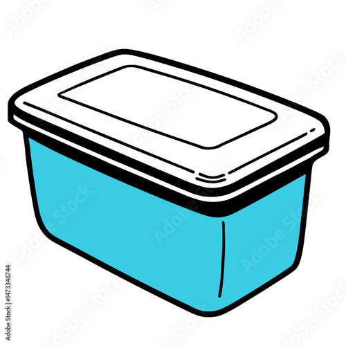 white plastic box