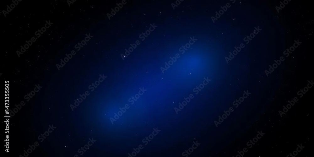 Fototapeta premium Deep black to midnight blue gradient background, cosmic dust, starry white highlights, night sky, pattern