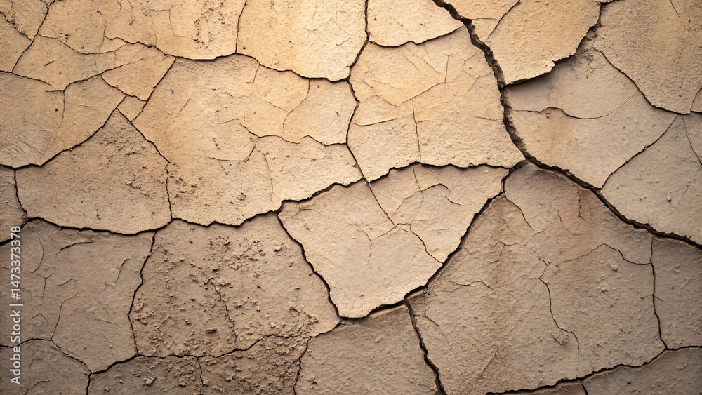 Cracked ground texture. Cracked ground texture.