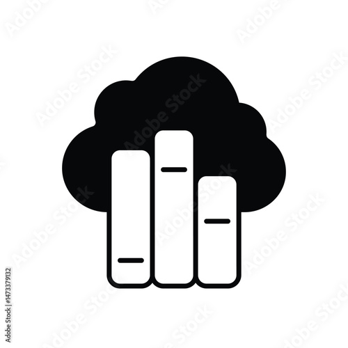 online library Vector icon