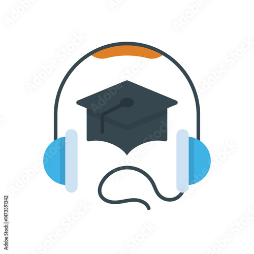 audio course Vector icon
