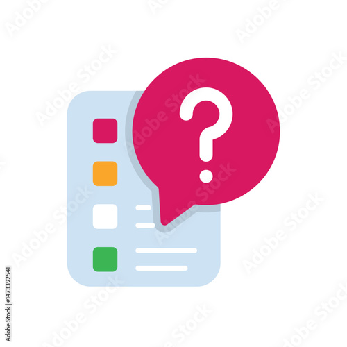quiz Vector icon