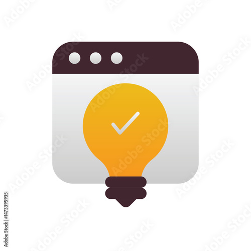 creativity Vector icon