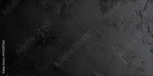 Dark black wall texture background.